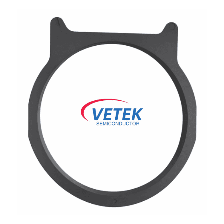 8-инчов епитаксиален горен пръстен с CVD покритие от силициев карбид (SiC).