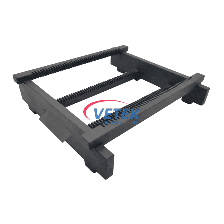 Вафлена лодка с високочисто CVD SiC покритие